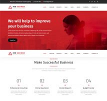 RedBiz - Business & Consulting Multi-Purpose Joomla Template