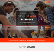 TeecBuz - Business Onepage Multi-Purpose Helix Ultimate Joomla Template