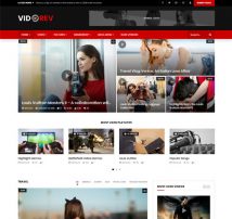 VidoRev - Video WordPress Theme