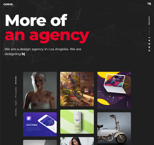 Gorge - Portfolio WordPress Theme