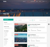 Goto - Tour & Travel WordPress Theme