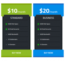Pricing Table Style 95