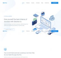 Spring – Software and App Landing WordPress Theme