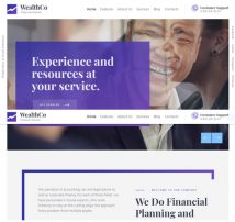 WealthCo | A Fresh Business & Financial Consulting WordPress Theme
