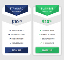 Pricing Table Style 97
