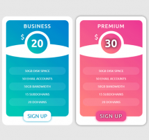 Pricing Table Style 98