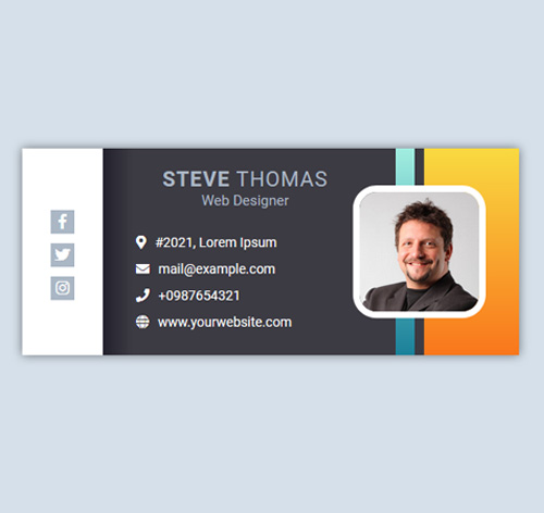 Email Signature Style 11