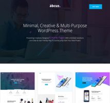 Abcus - App, Software & SaaS Startup WordPress Theme