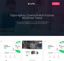 Bratis - Digital Marketing WordPress Theme