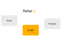 Rallax.js : Dynamic Parallax Scrolling Effects Library