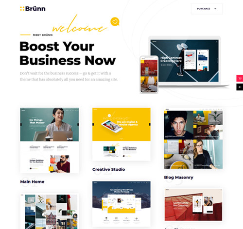 Brunn - Creative Agency Theme