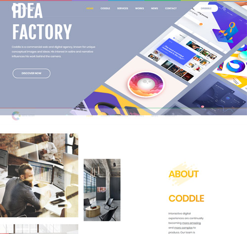 Coddle | Digital Factory Joomla Template