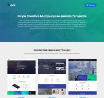 Doyle - Creative Multipurpose Joomla Template