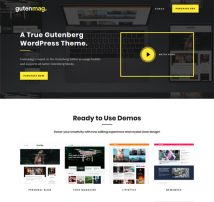 GutenMag - Gutenberg WordPress Theme for Magazine and Blog