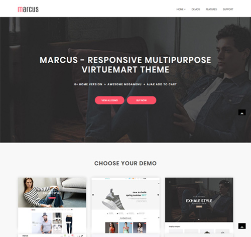 Marcus - Responsive Multipurpose Virtuemart Theme