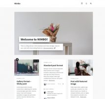 Nimbo - Personal WordPress Blog Theme