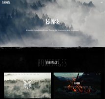 Reinar - A Nordic Inspired Music and Creative WordPress Theme
