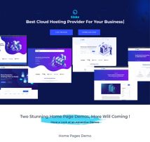 Slake - Isometric Web Hosting, Domain and WHMCS WordPress Theme