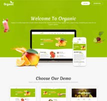 AmyOrganic - Organic and Healthy Theme for Joomla