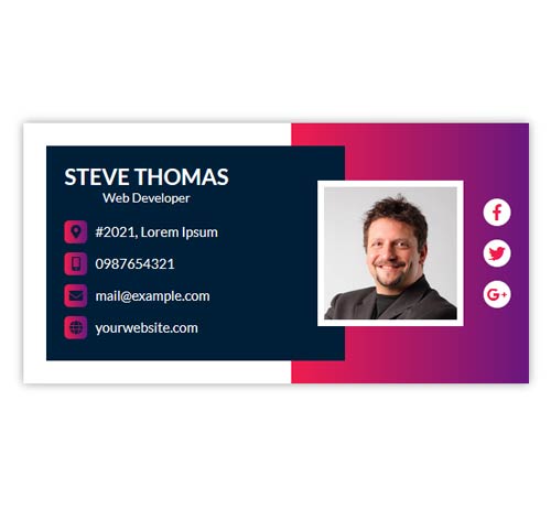 Email Signature Style 16