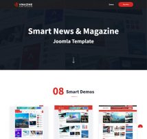 Vinazine - Joomla News Magazine Template