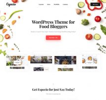 Especio | Gutenberg Food Blog WordPress Theme