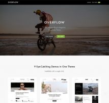 Overflow - Contemporary Blog & Magazine WordPress Theme