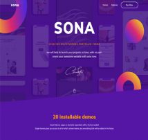 Sona - Web Design and Digital Marketing Agency WordPress
