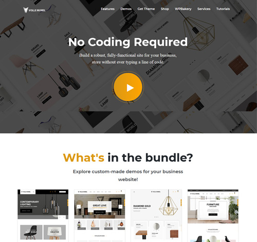 Vollemobel - Furniture WooCommerce WordPress Theme