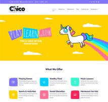 Chico - Premium Kindergarten and School Joomla Template