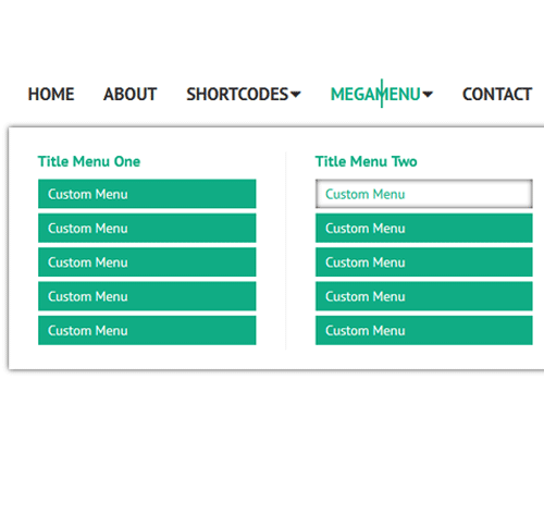 Navigation Menu Style 64