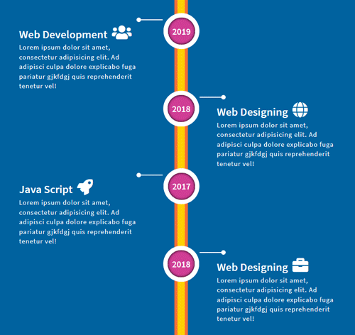 CSS Timeline Style 60