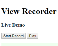 viewRecorder : jQuery Plugin for Record User Activity