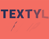 TextyleFLIP.js : A Flip Text effect with jQuery