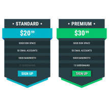 Pricing Table Style 130