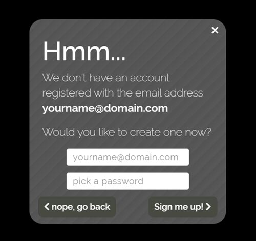 Bootstrap Modal Style 40