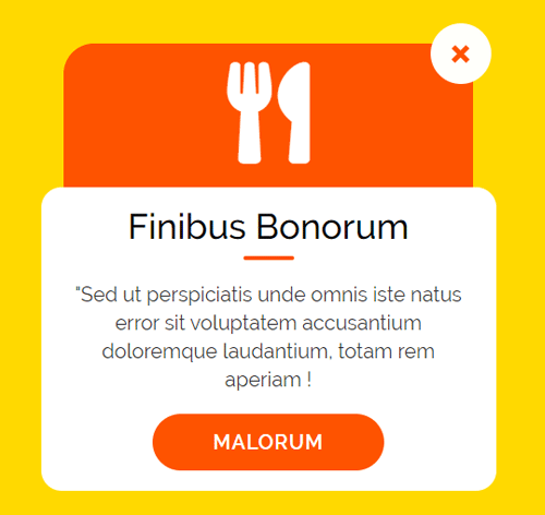 Bootstrap Modal Style 41