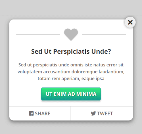 Bootstrap Modal Style 46