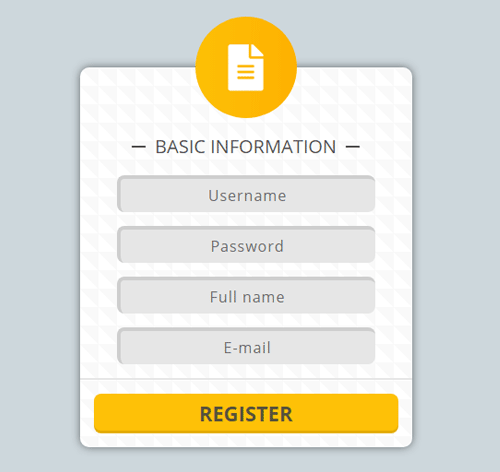 Bootstrap CSS Form Style 45