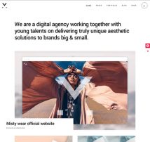 Malgré - Creative Agency Theme
