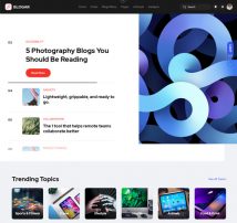 Blogar - Blog Magazine Template
