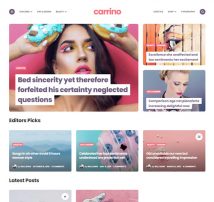 Carrino - An Exciting Gutenberg Blog Theme