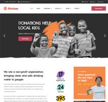 Givelove | Charity & Crowdfunding WordPress Theme
