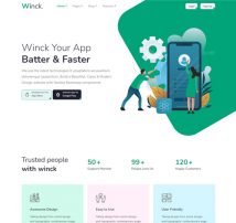 Winck - Bootstrap 5 Multipurpose Landing Page