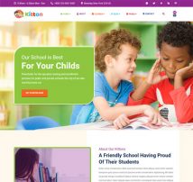 Kitton - Kids Kindergarten And Pre-School HTML Template