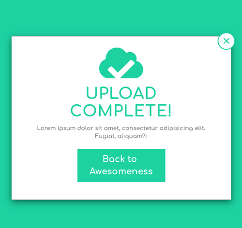 Bootstrap Modal Style 89