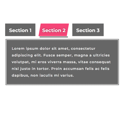 Bootstrap CSS Tab Style 109